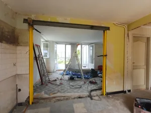 ouverture d'un mur porteur