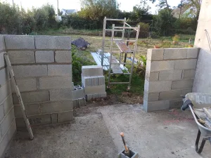 construction d'un appentit