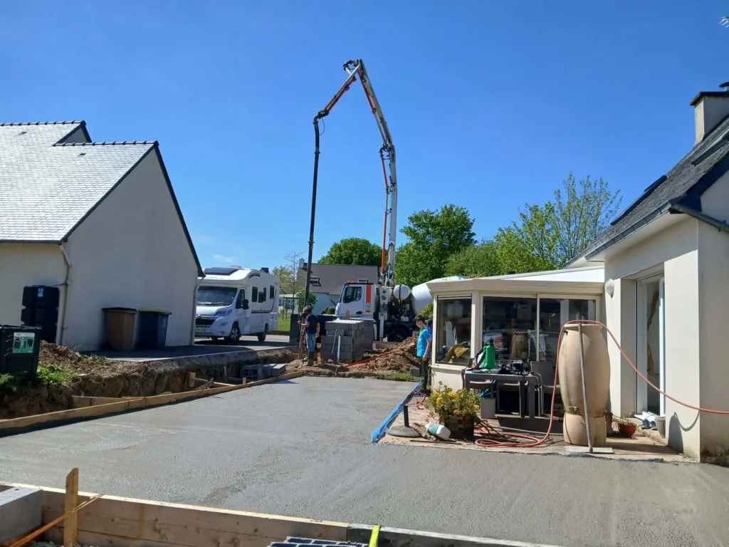 prestation dalle beton